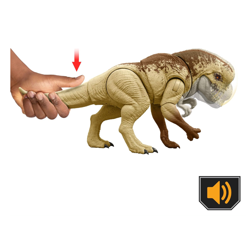 Jurassic World Rebirth Dinossauro Vilão com Som - Mattel