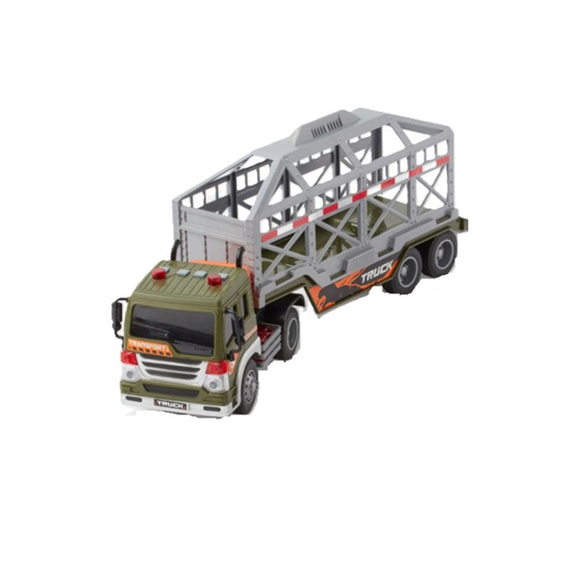 Caminhão Transporte de Dinossauro Fricção Luz e Som 1:16 - Brink Center