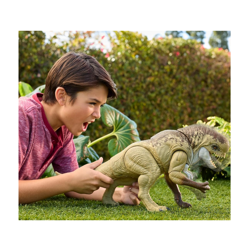 Jurassic World Rebirth Dinossauro Vilão com Som - Mattel
