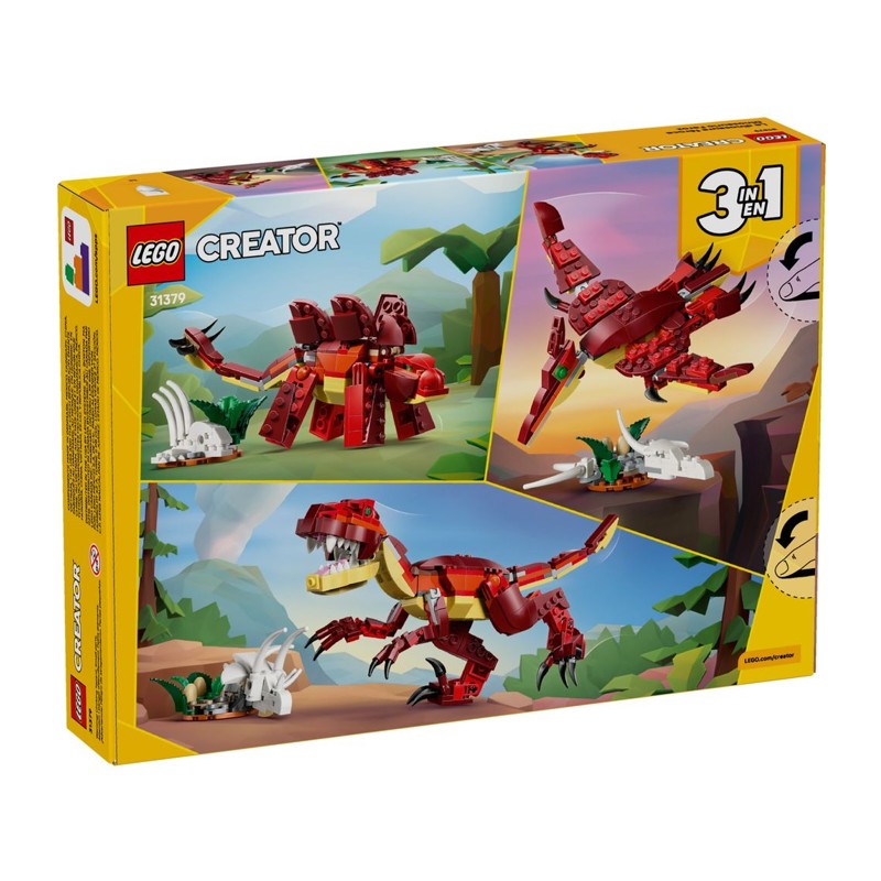 Lego Creator 3 em 1 Dinossauro Feroz - 31379