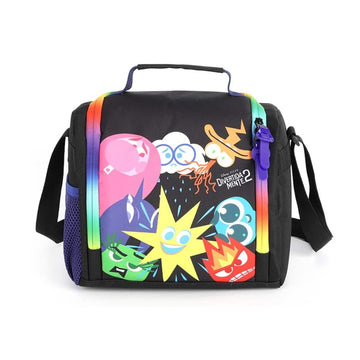 Lancheira Térmica Divertidamente 2 Escolar Preta - Luxcel