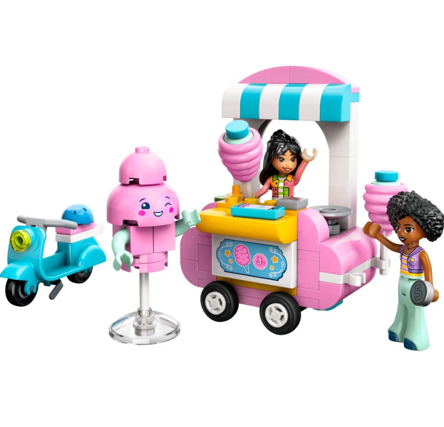 Lego Friends Barraca de Algodão Doce e Motocicleta 42643
