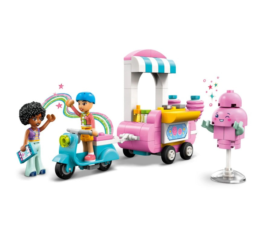 Lego Friends Barraca de Algodão Doce e Motocicleta 42643