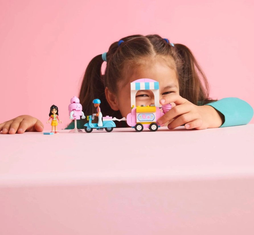 Lego Friends Barraca de Algodão Doce e Motocicleta 42643