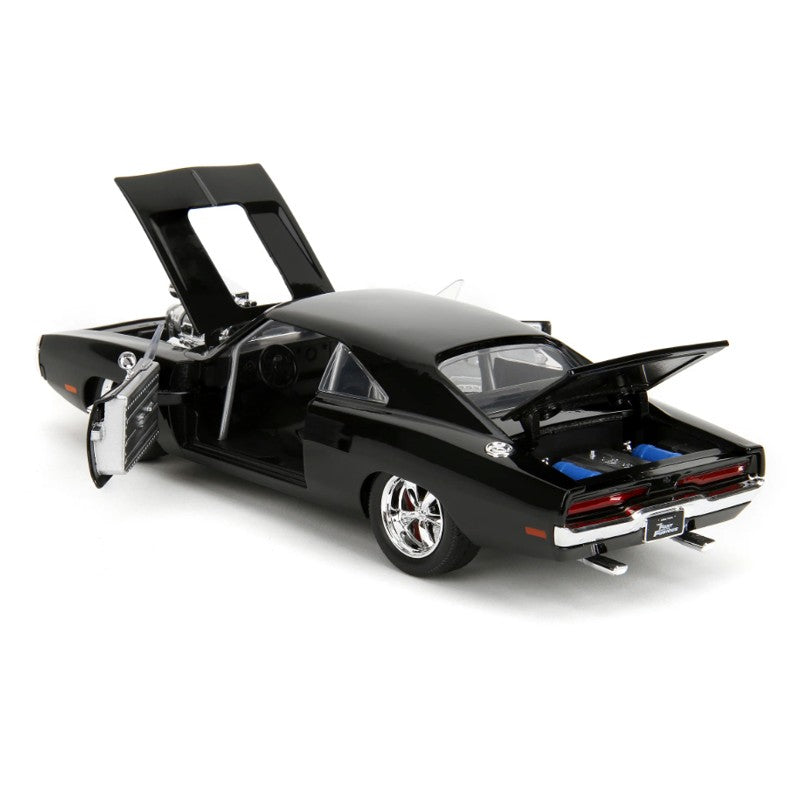 Dodge Charger Street 1:24 Com Miniatura do Toretto - Jada