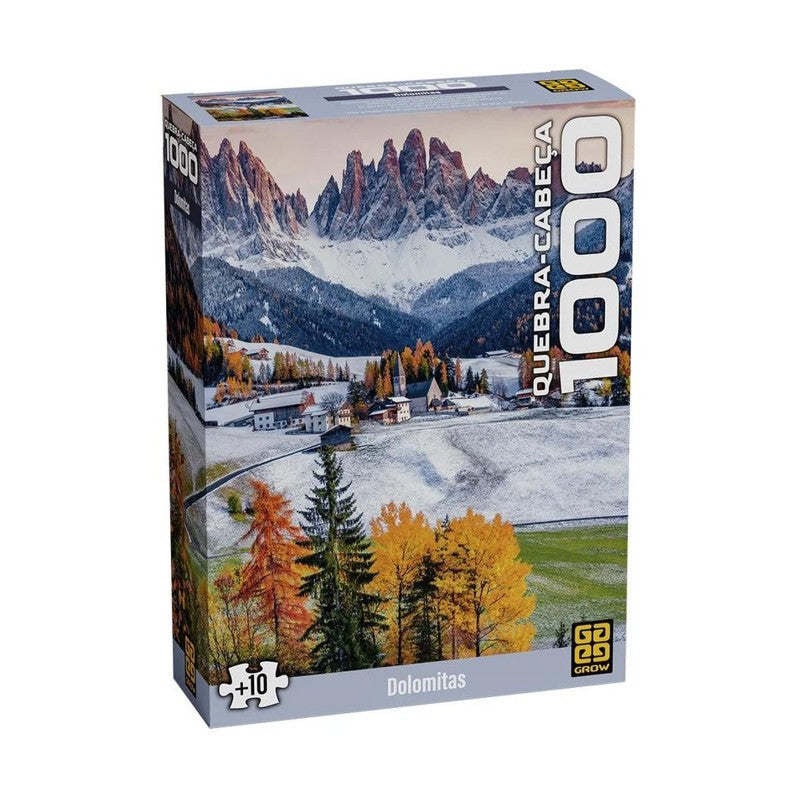 Quebra Cabeça 1000 Peças Dolomitas - Grow