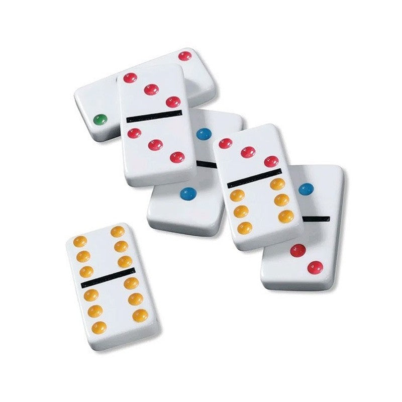 Jogo de Dominó com 6 Cores - Shiny Toys