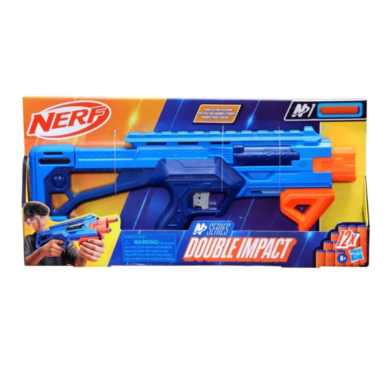 Lançador Nerf Double Impact N Series - Hasbro