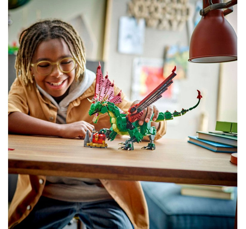 Lego Creator 3 em 1 Dragão Medieval 31191