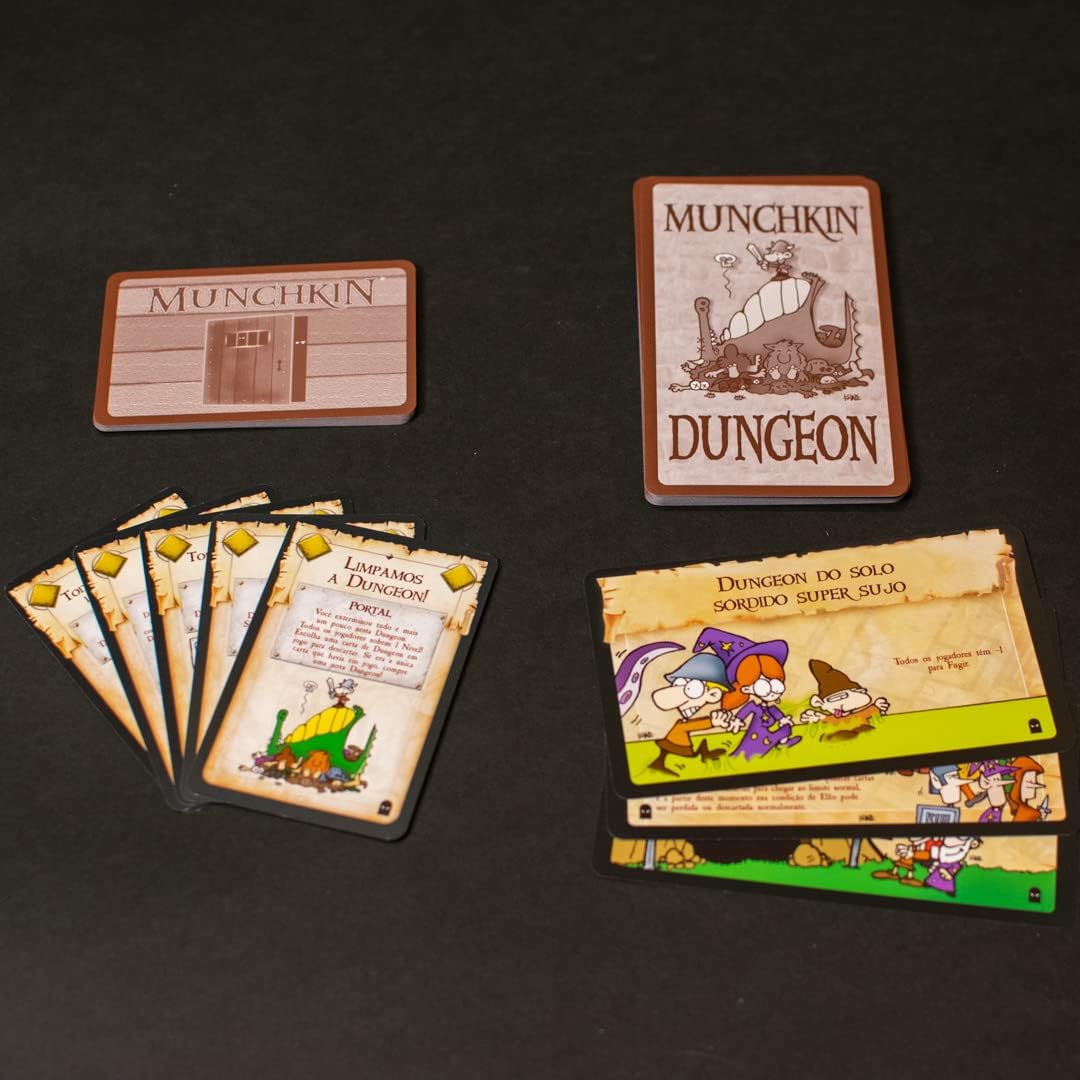 Jogo de Cartas Expansão Munchkin 6 Dungeon Demente - Galápagos