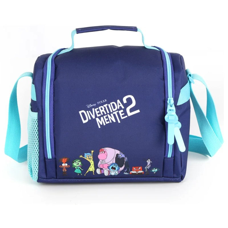 Lancheira Escolar Térmica Divertidamente 2 Roxo - Luxcel