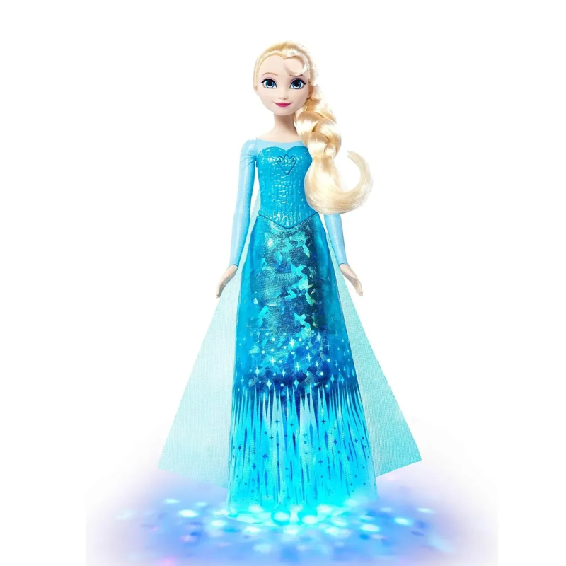 Boneca Elsa Frozen Disney com Luz E Som - Mattel