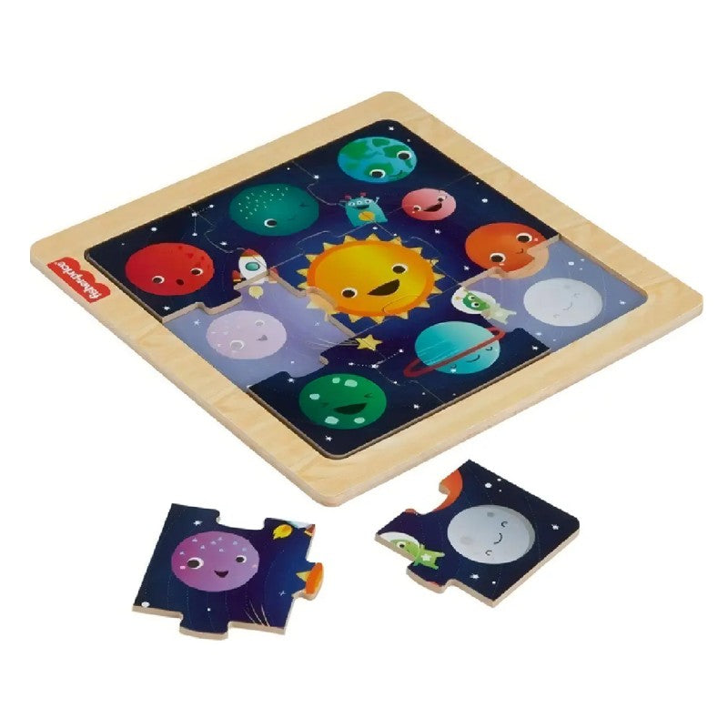 Meu Primeiro Fisher Price Quebra Cabeça de Madeira - Mattel