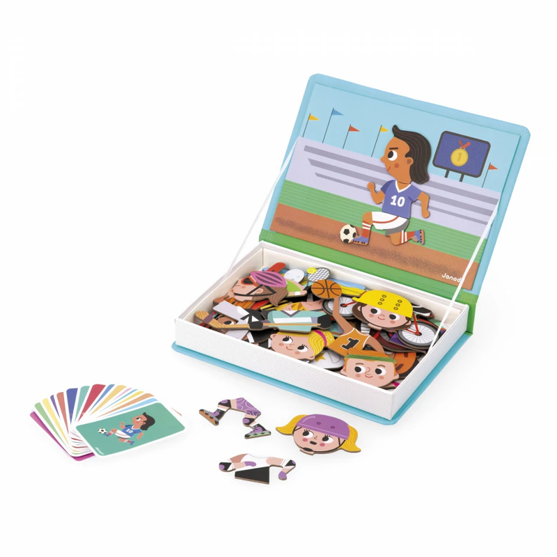 Livro Magnético Esportes - Janod