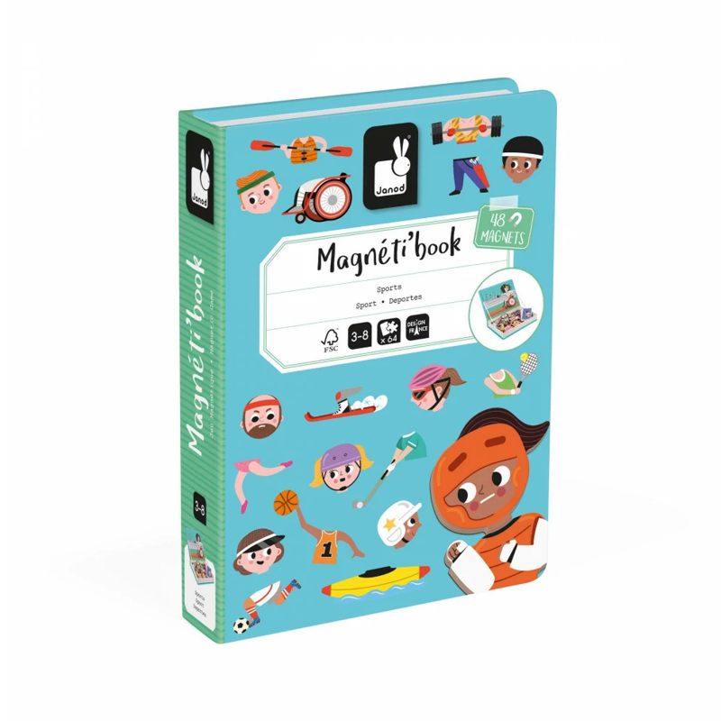 Livro Magnético Esportes - Janod