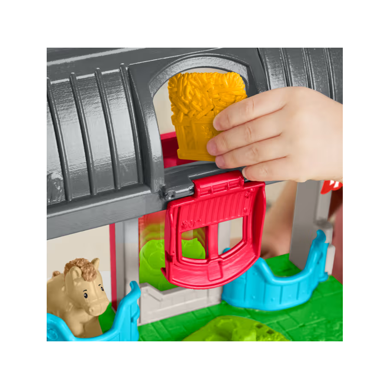 Little People Brinquedo Estábulo de Animais com Som - Mattel
