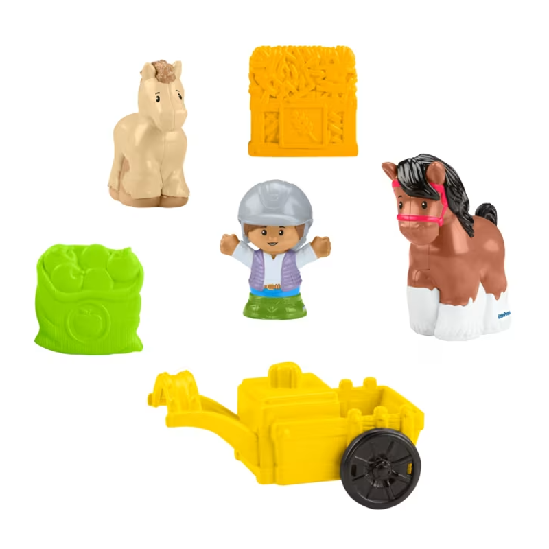 Little People Brinquedo Estábulo de Animais com Som - Mattel