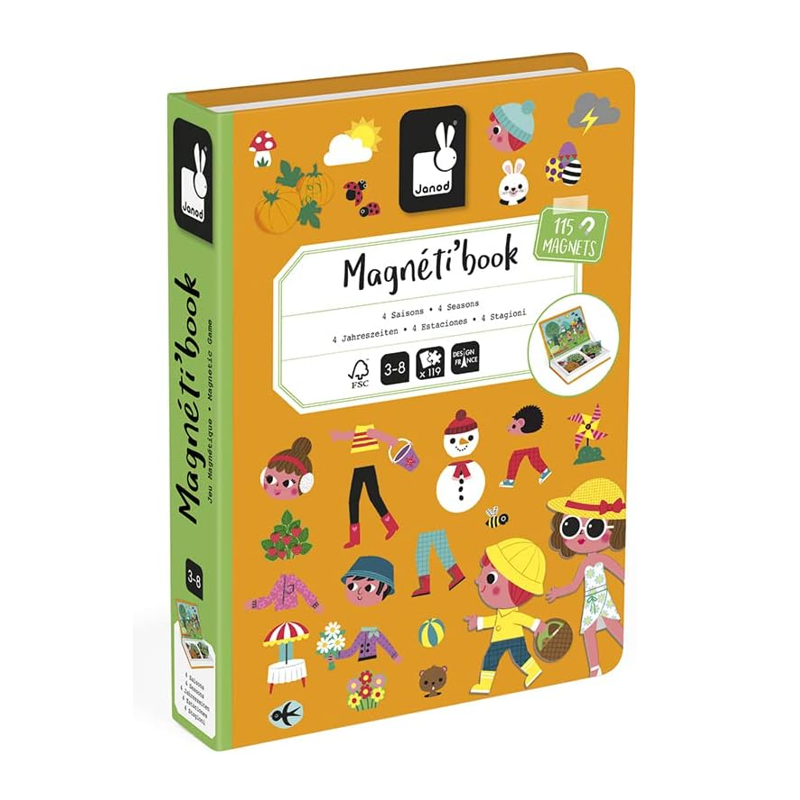 Livro Magnético 4 Estações - Maped