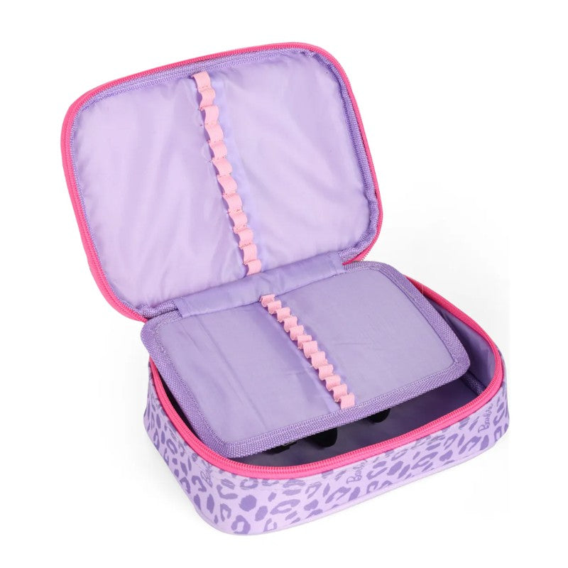 Estojo Box Tecido Barbie G Violeta - Luxcel