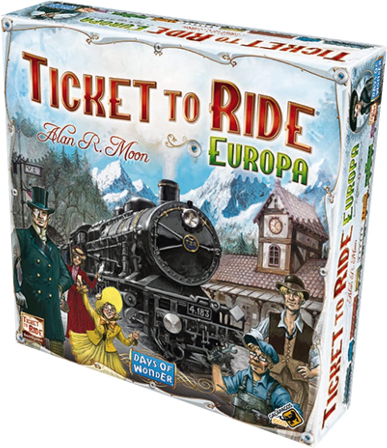 Jogo de Tabuleiro Ticket to Ride Europa - Galápagos