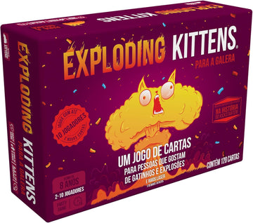 Exploding Kittens Para a Galera - Galápagos