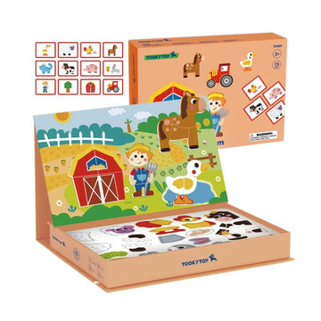 Caixa Magnética Fazendinha - Tooky Toy