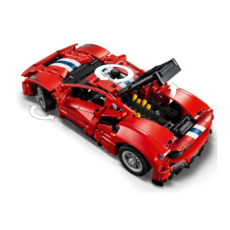 Lego Technic Carro Ferrari 488 Pista - 42235