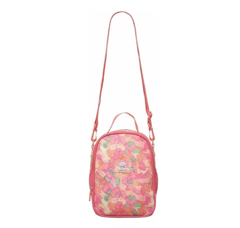 Kit Mochila De Rodinha Pack Me Fini Full Print + Lancheira e Estojo