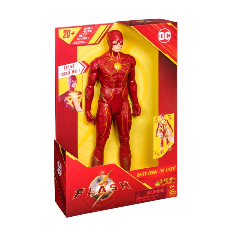 Boneco The Flash 30Cm Com Luz e Som - Sunny