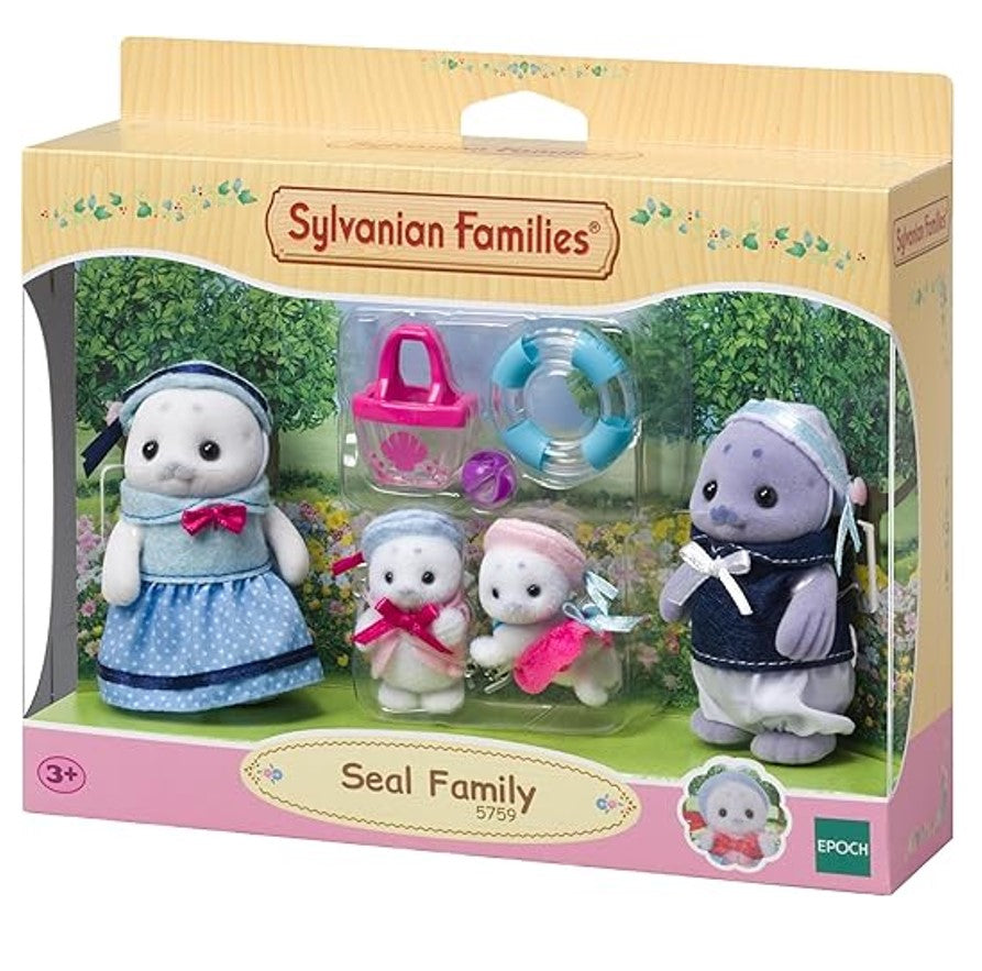 Sylvanian Families Conjunto Família Das Focas - Epoch