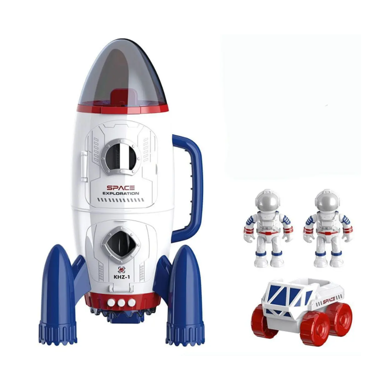 Foguete Espacial Space Exploration com Luz e Som - Shiny Toys