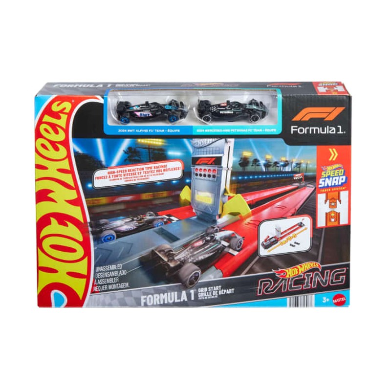 Hot Wheels Racing Fórmula 1 Pista de Largada - Mattel
