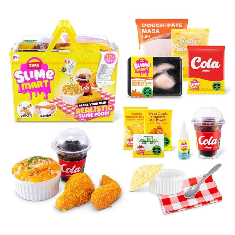 Slime Mart Realistic Food Frango - Fun