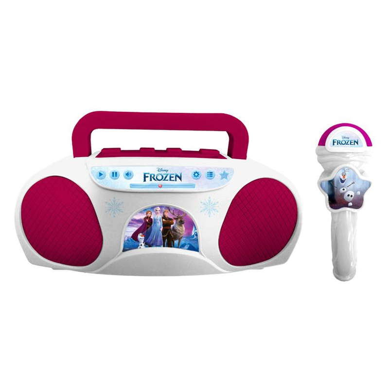 Boombox Karaoke Frozen com Microfone - Candide