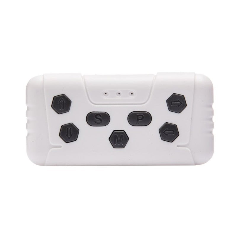 Mini Fusca Elétrico Infantil Branco 12v Com Controle - Shiny Toys