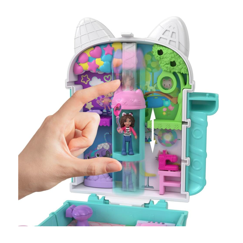 Polly Pocket Conjunto Mini Gabby's Dollhouse - Mattel