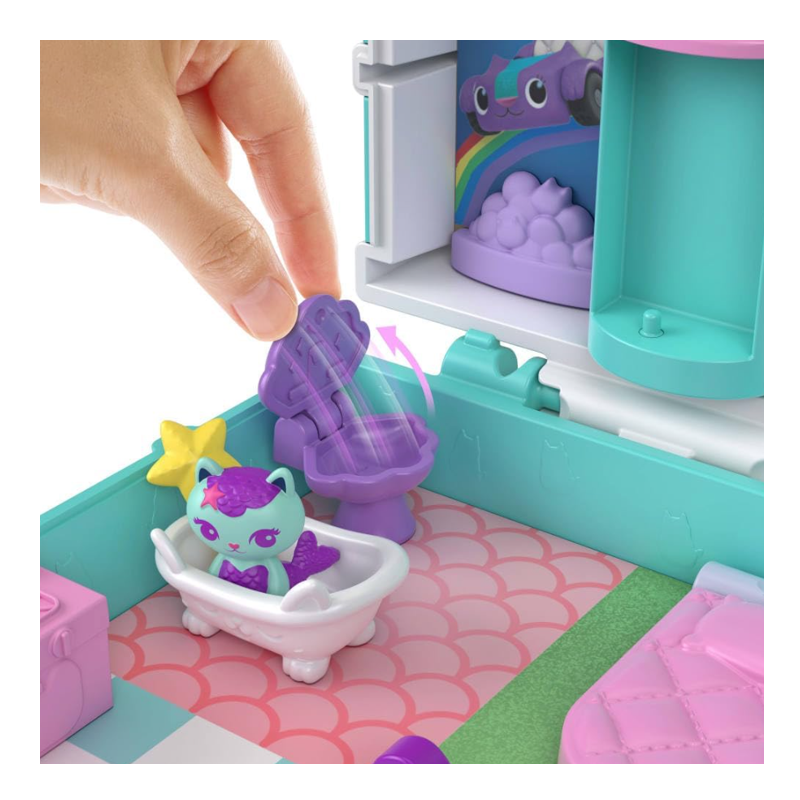 Polly Pocket Conjunto Mini Gabby's Dollhouse - Mattel
