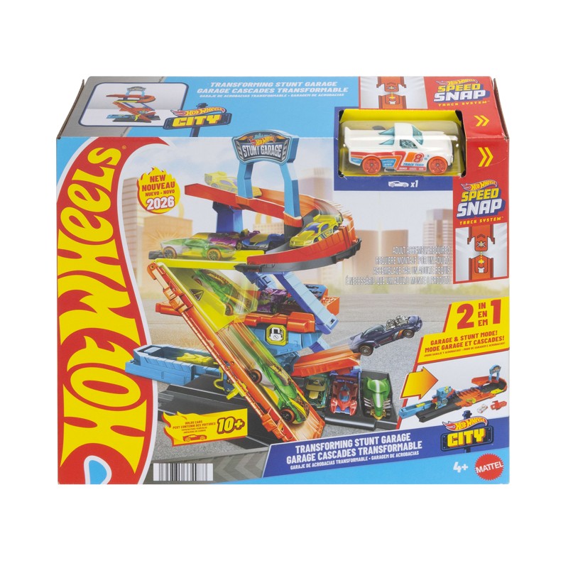 Pista Hot Wheels City Garagem de Acrobacias - Mattel