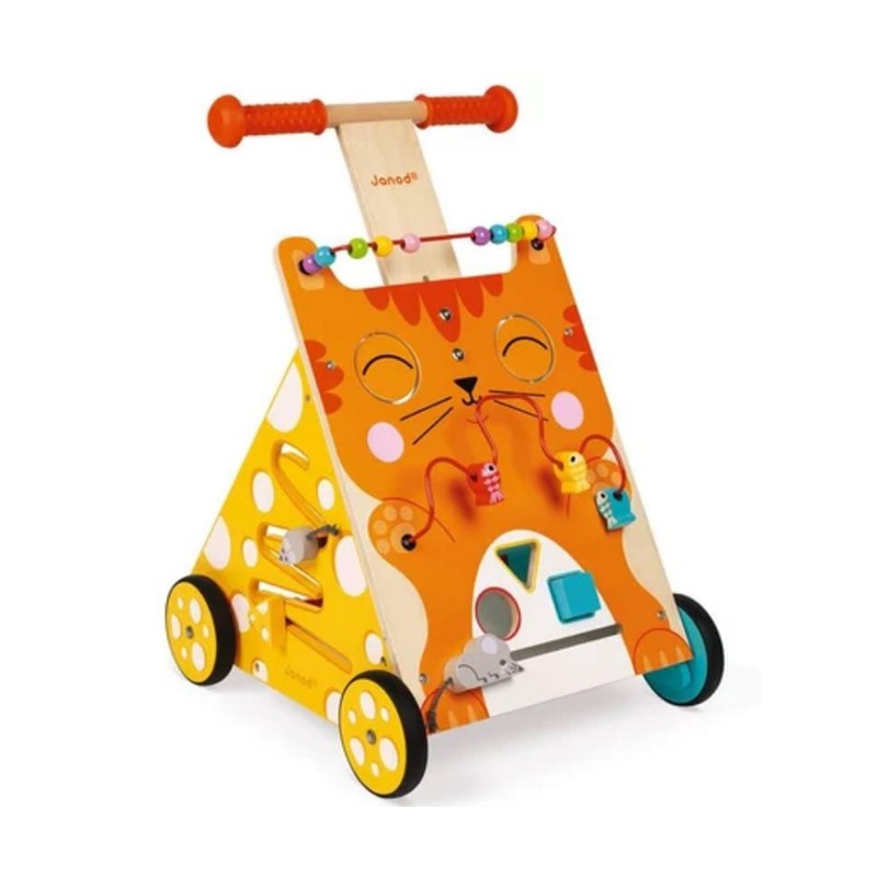 Andador Multiatividades Gato Infantil - Janod
