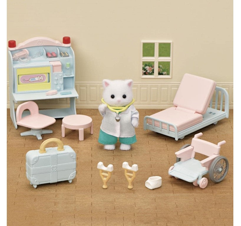Sylvanian Conjunto Families Primeiro Médico da Vila 5705 - Epoch