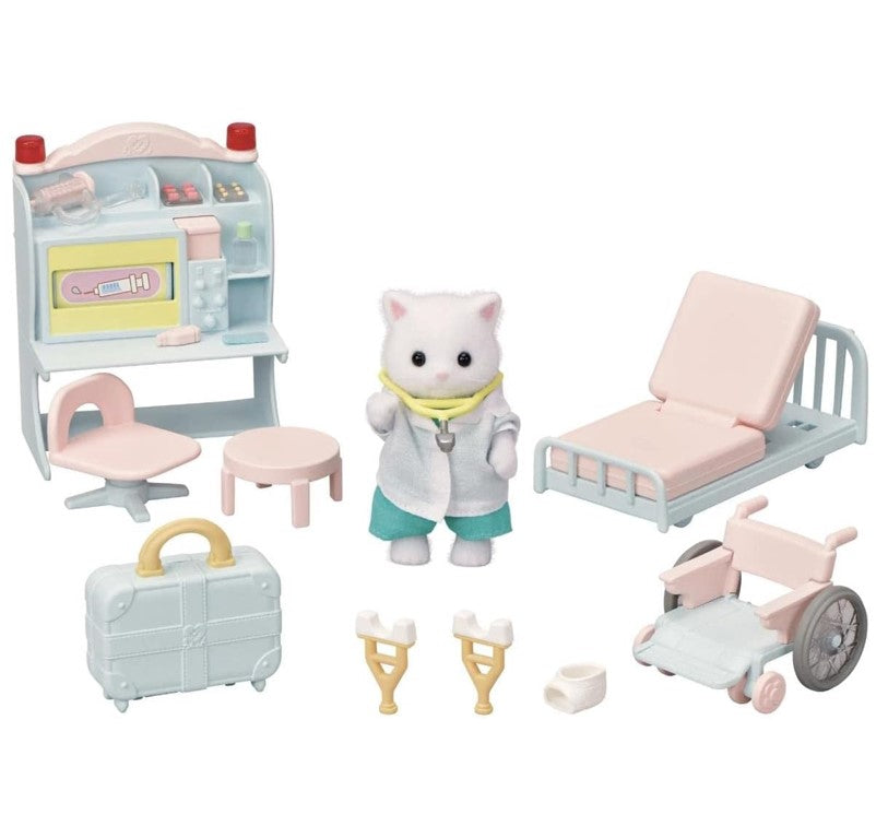 Sylvanian Conjunto Families Primeiro Médico da Vila 5705 - Epoch