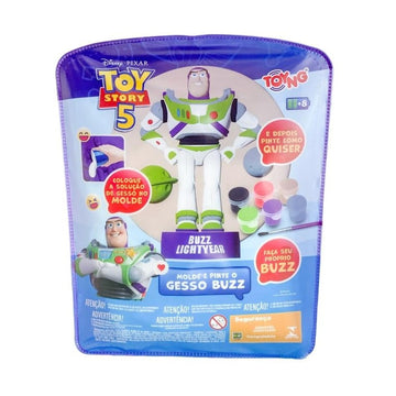 Molde e Pinte O Gesso Buzz Toy Story 5 - Toyng