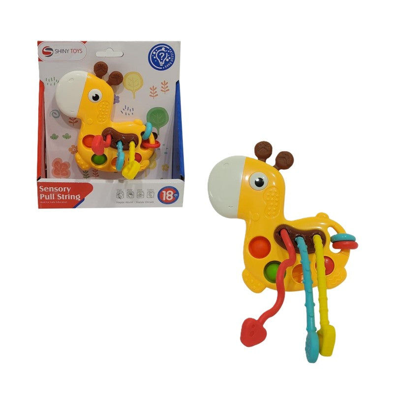 Brinquedo Girafa Sensorial - Shiny Toys