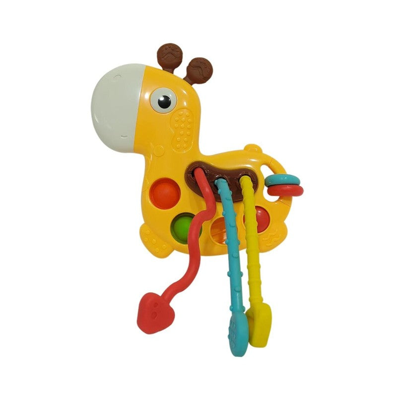 Brinquedo Girafa Sensorial - Shiny Toys