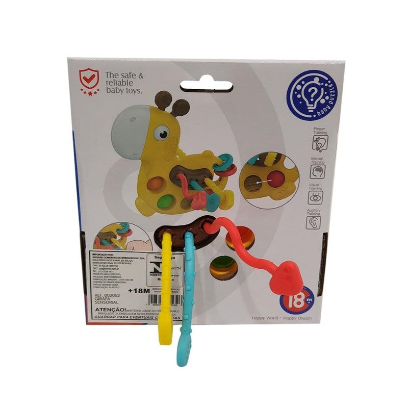 Brinquedo Girafa Sensorial - Shiny Toys