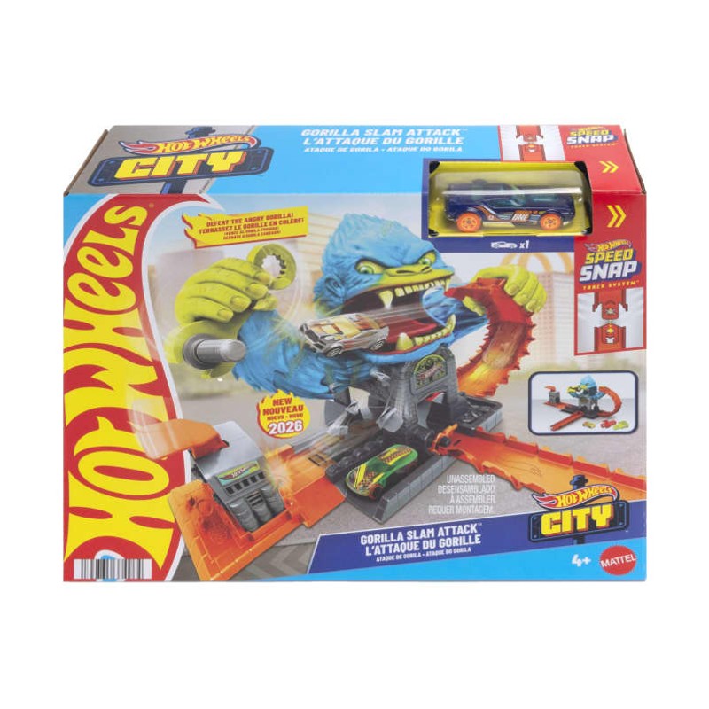 Hot Wheels City Ataque do Gorila - Mattel