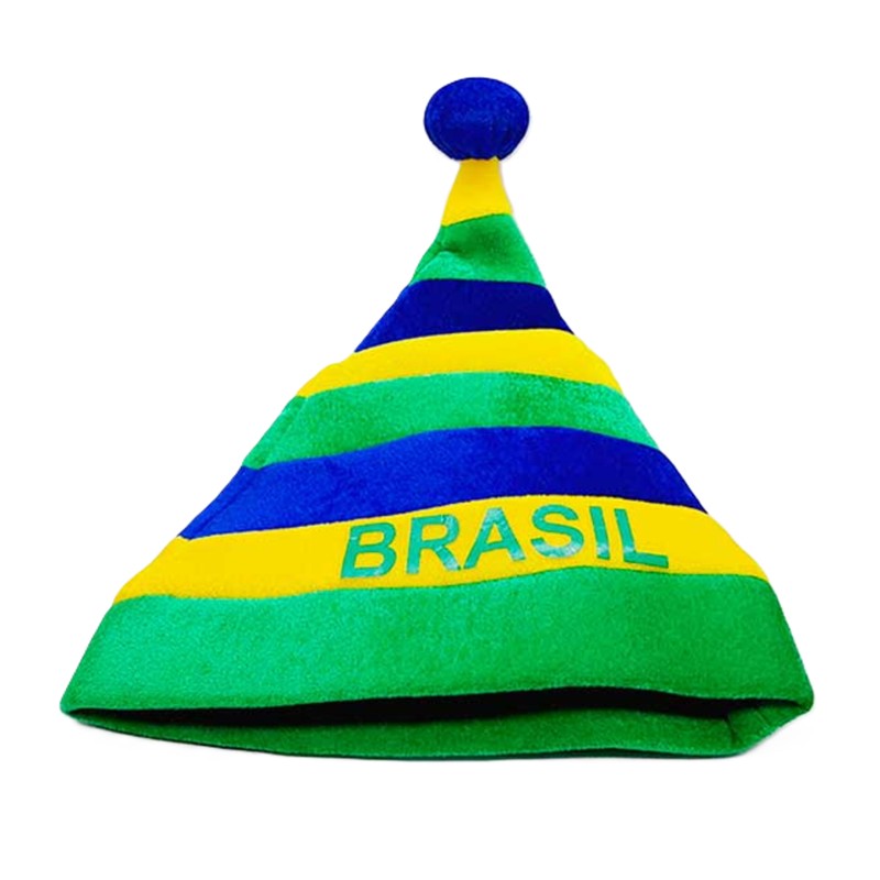 Gorro e Chapéu Verde e Amarelo do Brasil - Art Brink