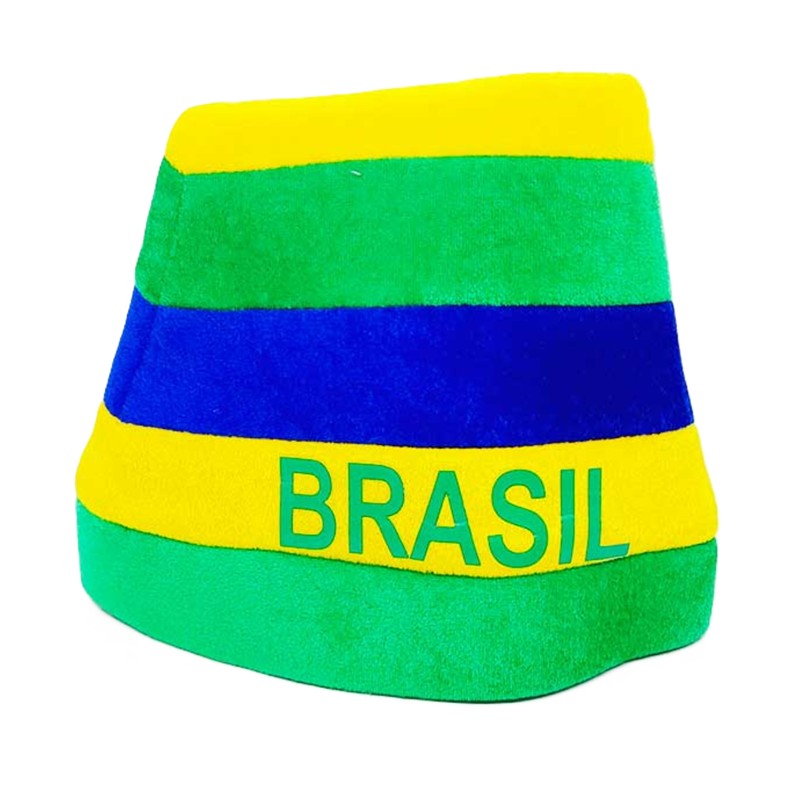 Gorro verde e Amarelo do Brasil - Art Brink