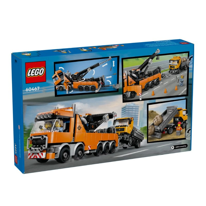 Lego City Caminhão de reboque com guindaste - 60467