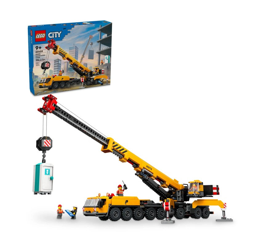 Lego City Guindaste de Construção Móvel Amarelo - 60409